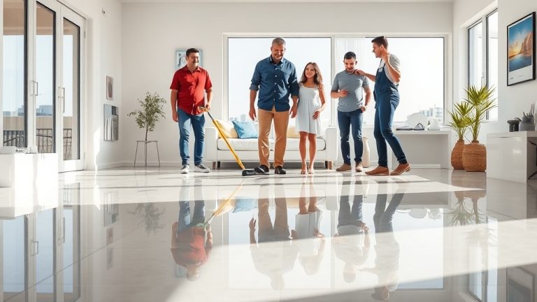 פוליש לרצפה ברמת השרון – איך הבית שלי הפך למבריק (ואיך גם שלכם יכול)